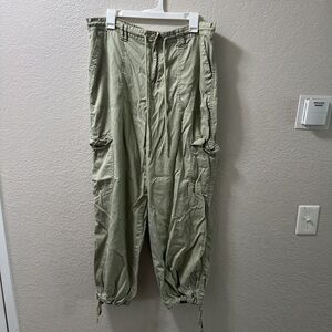 Women’s Olive Cargo Pants